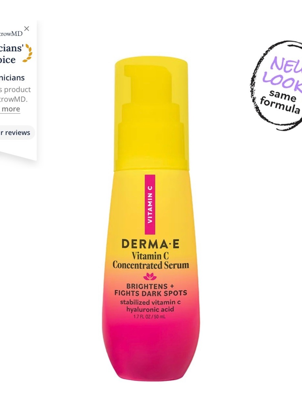 Vitamin C Concentrated Serum — Yellow & Pink